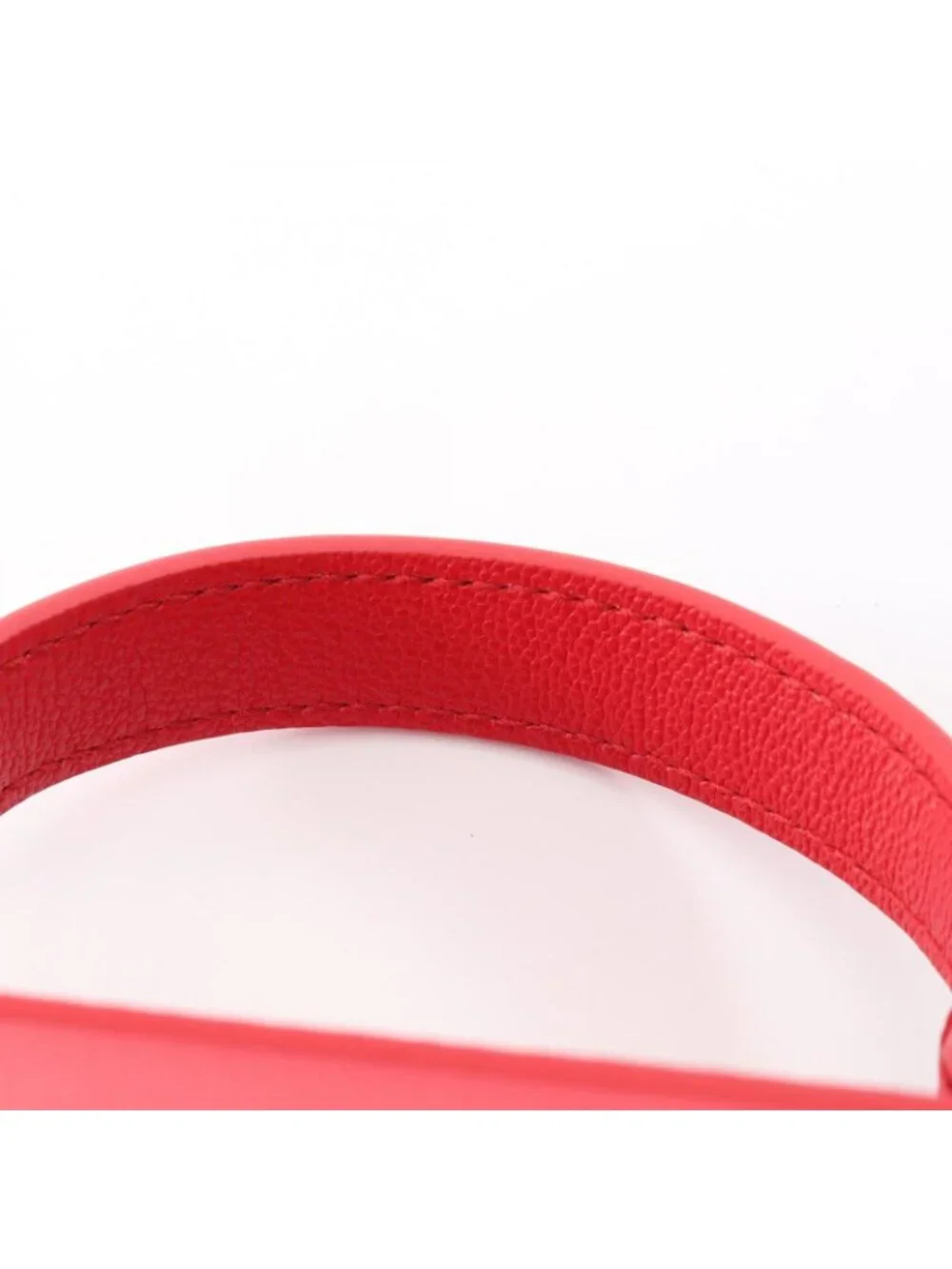 Bvlgari Handbag Serpenti Forever 2-Way Red Leather Vanity